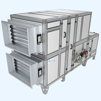 4500 Aqua RR W AC Breezart Приточно-вытяжная установка с роторным рекуператором и водяным охладителем 4500 Aqua RR W AC Breezart Приточно-вытяжная установка с роторным рекуператором и водяным охладителем